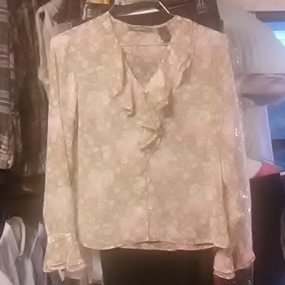 Ruffled blouse